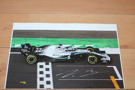 MERCEDES SIGNED PICTURE