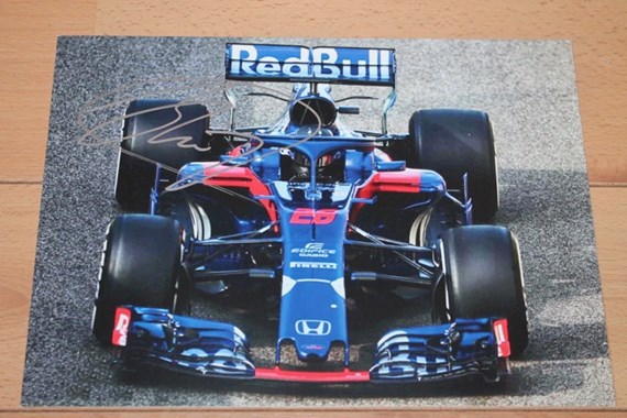 TORO ROSSO SIGNED PICTURE