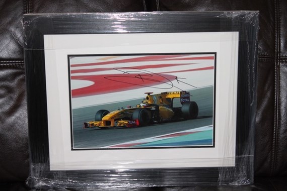 RENAULT SIGNED PICTURE
