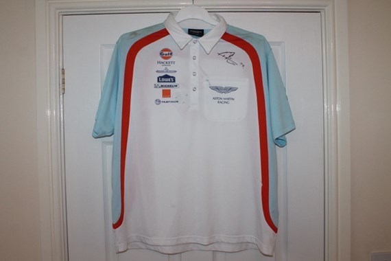 HAND SIGNED RACE TOP
